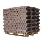 Holzbriketts Laubholz – Palette mit 1 Tonne
