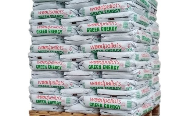 Holzpellets Green Energy – Palette mit 65 Säcken à 15 kg