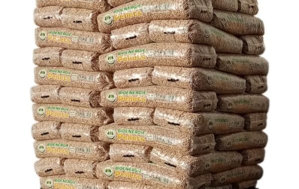 Holzpellets Bioenergie – Palette mit 66 Säcken à 15 kg