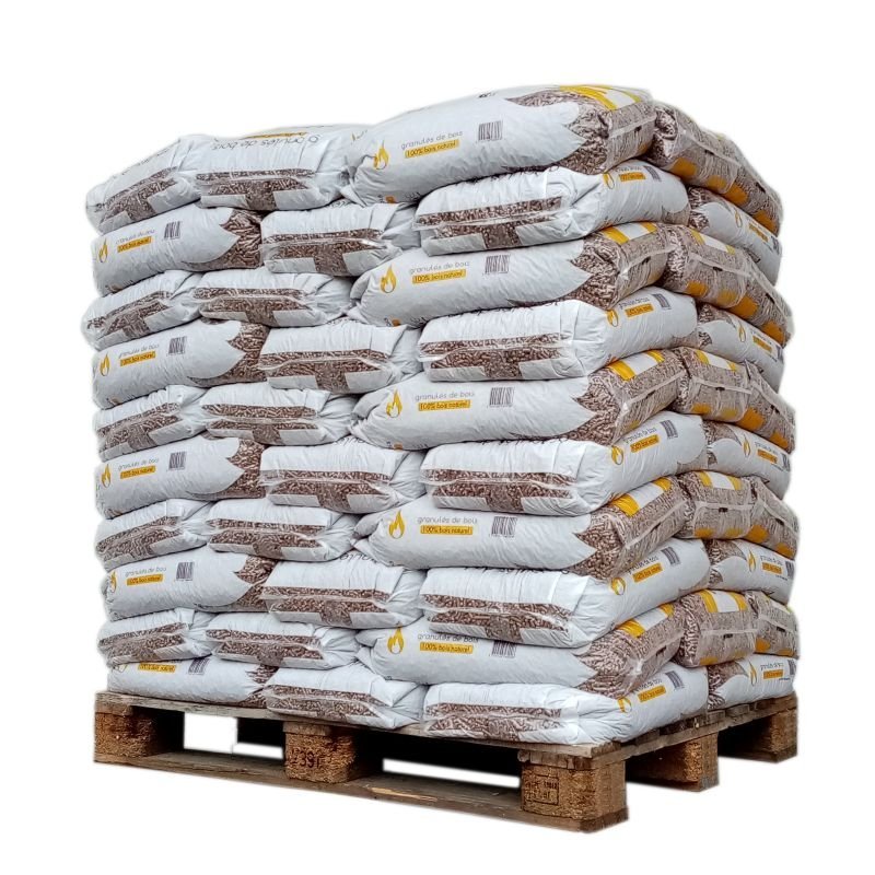 Holzpellets Sunfire – Palette mit 70 Säcken à 15 kg