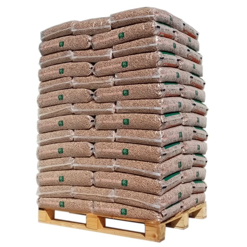 Holzpellets Natural Energie – Palette mit 70 Säcken à 15 kg