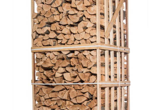 Scheitholz 40–45 cm kammergetrocknet – Palette 2 m³ (ca. 2,7 RM)