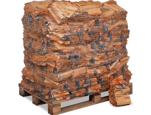 Anzündholz Blue 18 cm – 96 Netze à 3 kg
