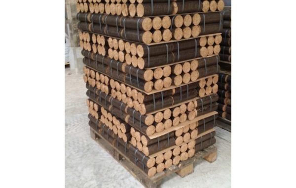 Holzbriketts – Palette mit 48 Kartons