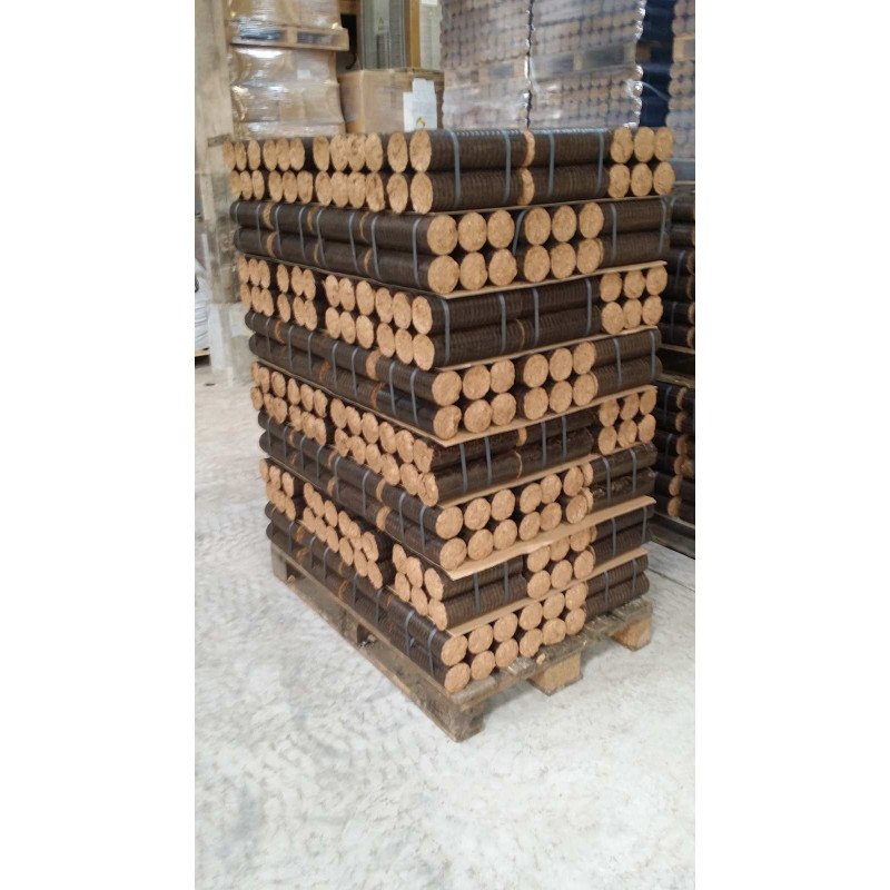 Holzbriketts – Palette mit 48 Kartons