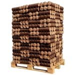 Holzbriketts – Palette mit 48 Kartons