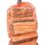 Brennholz Birke 25 cm – Palette mit 80 Säcken