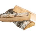 Brennholz Birke 25 cm – Palette mit 80 Säcken