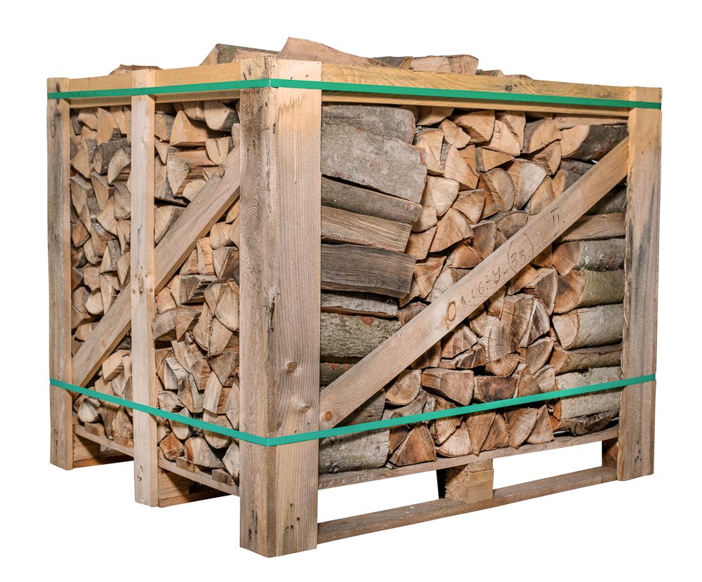 Brennholz Buche 33 cm – 1 Raummeter, Palette