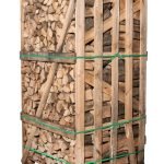Brennholz Buche 50 cm – 2 Raummeter, Palette mit optischem Mangel