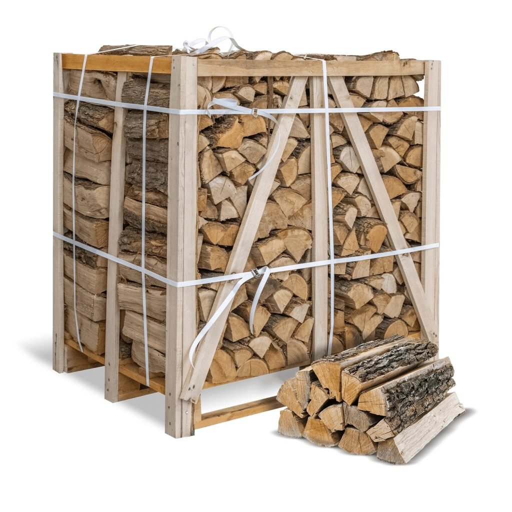 Heizfuxx Brennholz Eiche 25 cm – 1 Raummeter, 500 kg