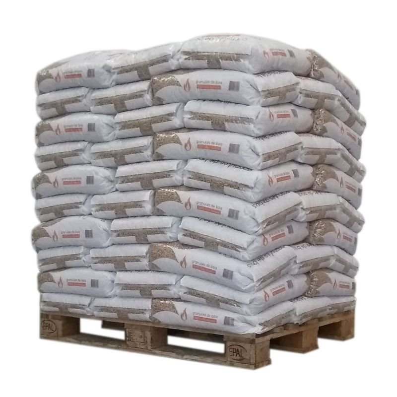 Holzpellets Sunpower – Palette mit 70 Säcken à 15 kg